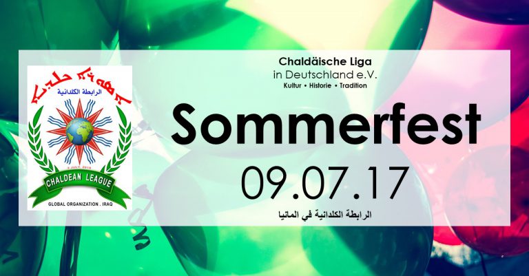 Einladung zum Sommerfest der Chaldäischen Liga