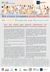 Programm Internationale UN Wochen gegen Rassismus